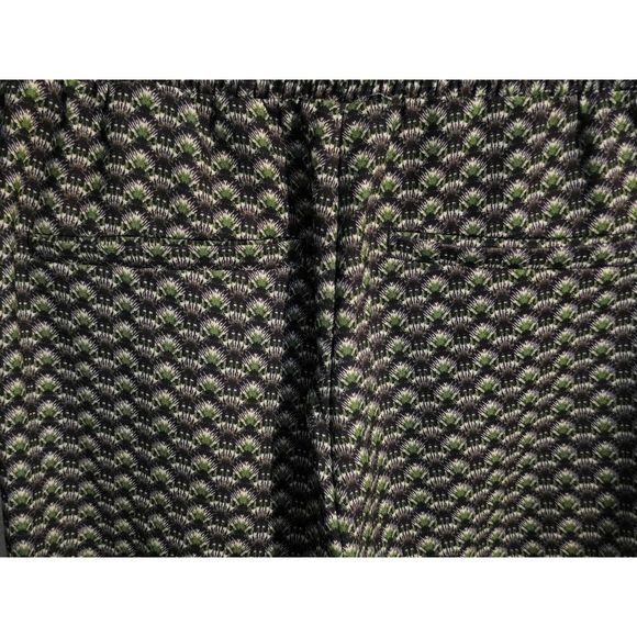 Women's H&M Pants Size 2 Black and Green - Picture 7 of 10